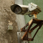 Old security camera.